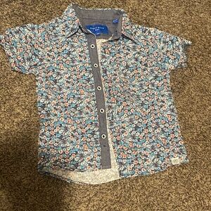 Blue Floral Kids Shirt by Cat & Jack